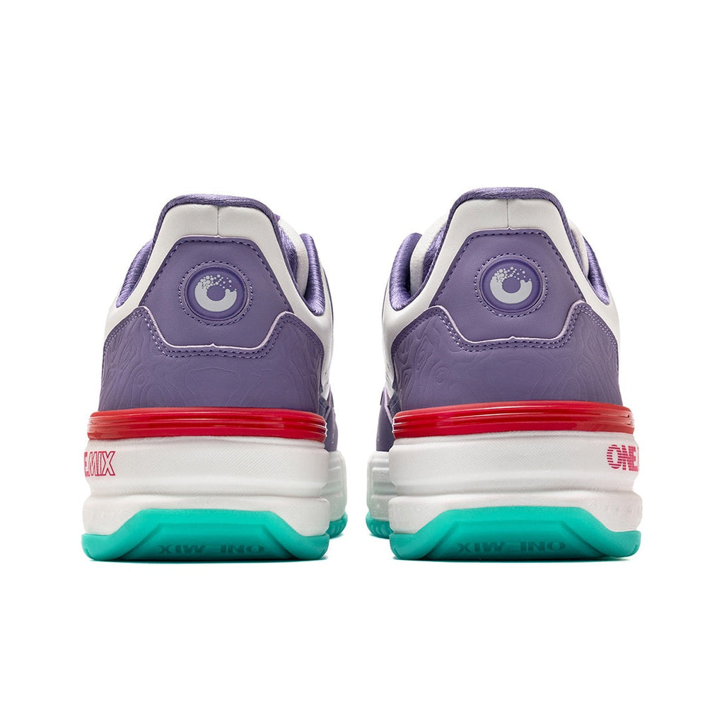 ONEMIX Unisex Retro Star & Polka Dot Low-Top Sneakers