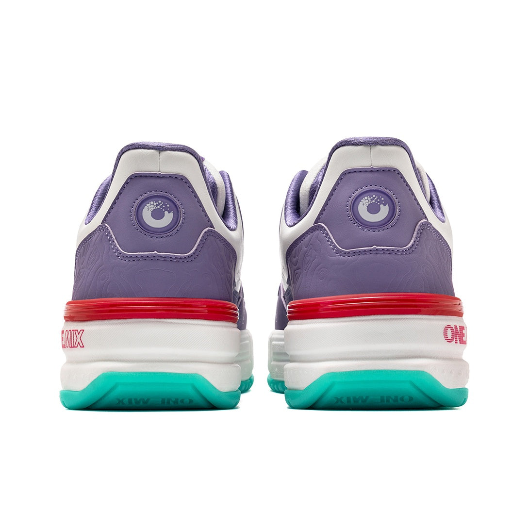 ONEMIX Unisex Retro Star & Polka Dot Low-Top Sneakers