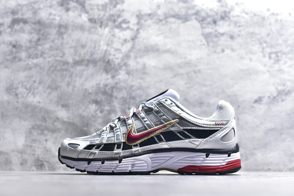 Nike P-6000 Retro Running Sneaker Grey Swoosh | Style CD6404-102