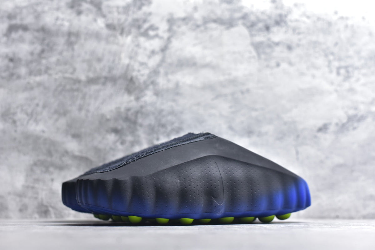 Nike Mind 001 Closed-Toe Massage Slide IR2175-400 Black Blue