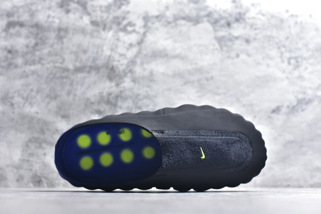 Nike Mind 001 Closed-Toe Massage Slide IR2175-400 Black Blue