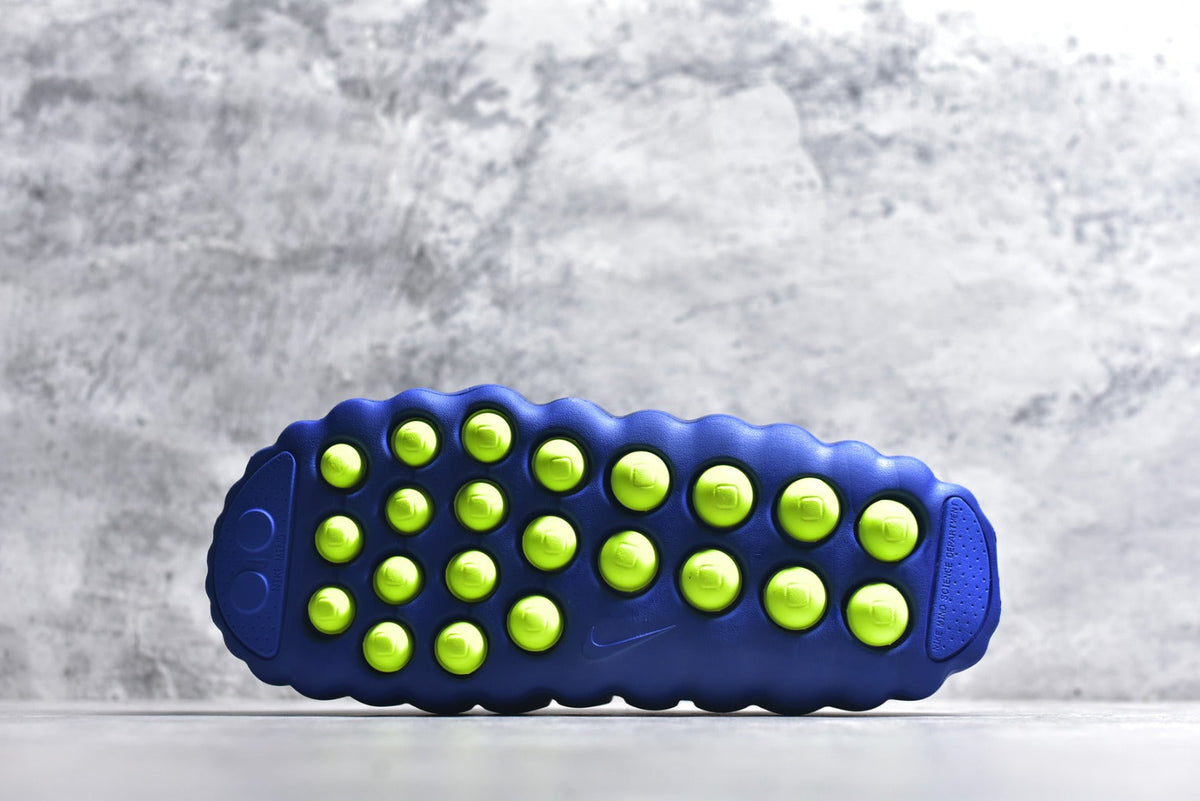 Nike Mind 001 Closed-Toe Massage Slide IR2175-400 Black Blue