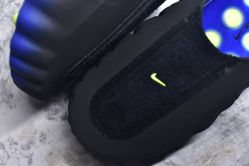 Nike Mind 001 Closed-Toe Massage Slide IR2175-400 Black Blue